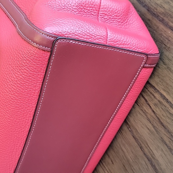 EUC Coach Kristy Red Apple Colorblock - Picture 16 of 16